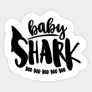 Baby Shark Doo Doo Doo Doo Doo Sticker